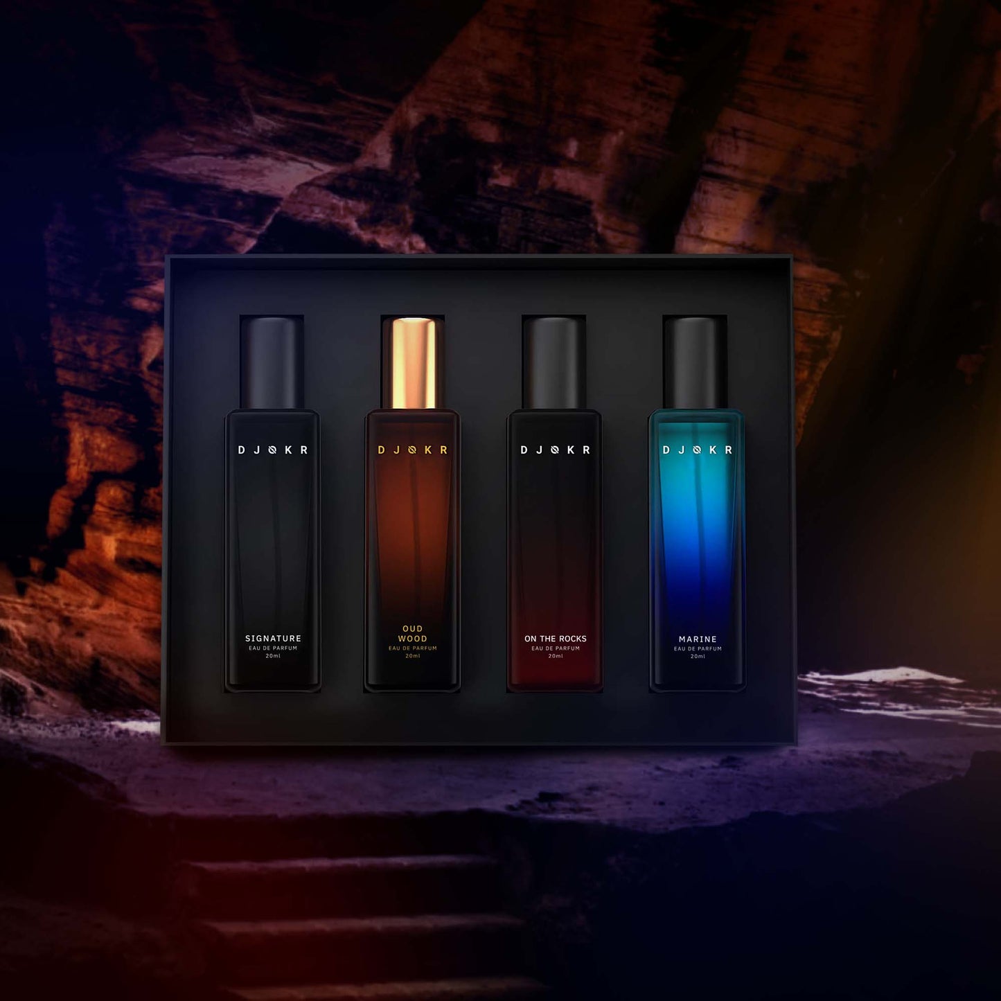 DJOKR Pack of 4 Perfume Set