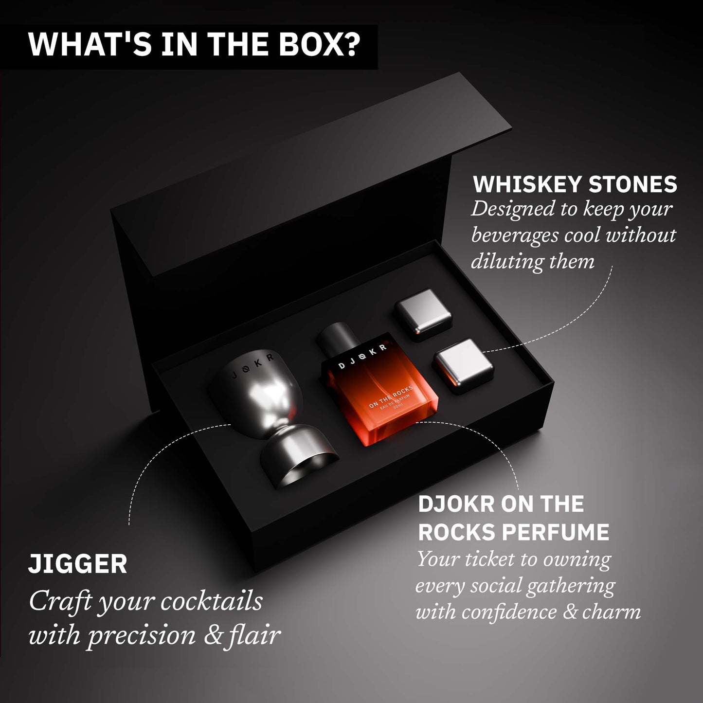 DJOKR On The Rocks Gift Set for Men