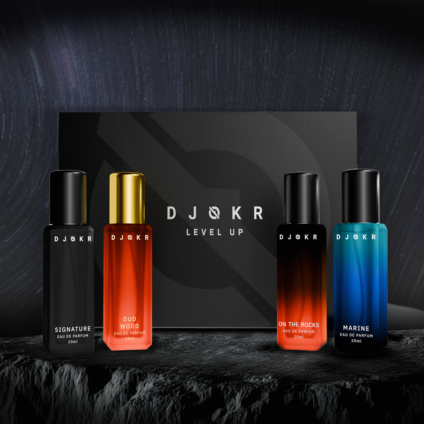 DJOKR Pack of 4 Perfume Set