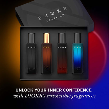 DJOKR Pack of 4 Perfume Set